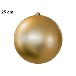 SFERA ORO SATINATA 25 CM