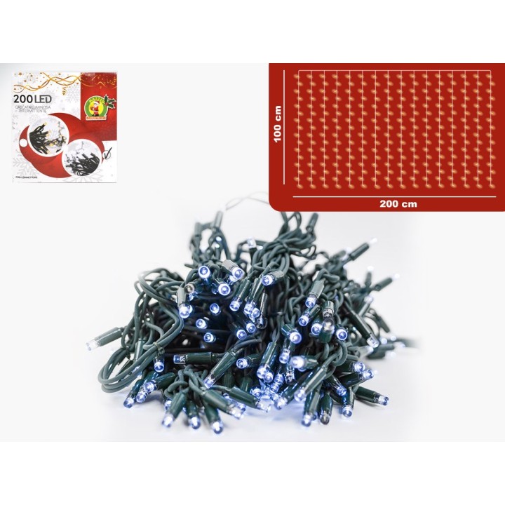 CASCATA 200LED L/FREDDA + 20% FL/FRED 3m
