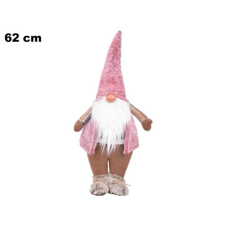 GNOMO ROSA 62 CM