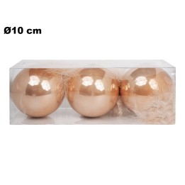 SET 3 SFERE IN PVC 10CM