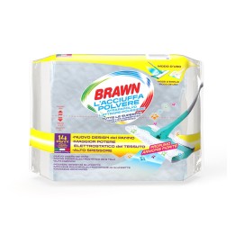 BRAWN ACCIUFFAPOLVERE SUPERFICI 14 PANNI