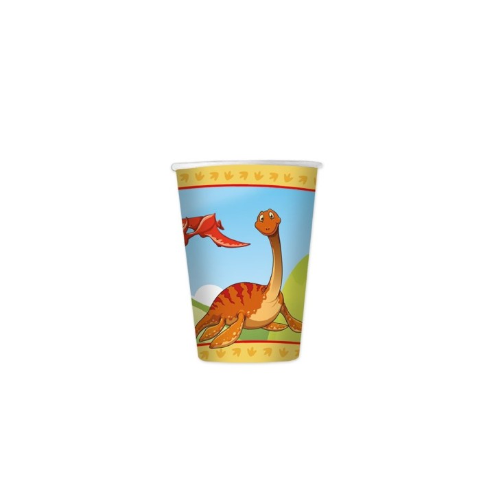 8 BICCHIERI CC.200 JURASSIC