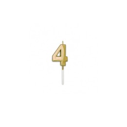 NUM. 4 PRESTIGE ORO METAL CM.9