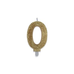 NUM. 0 DI CERA SWEETY ORO GLITTER