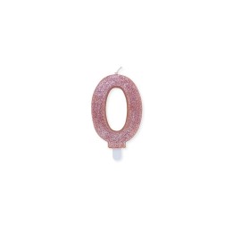 NUM. 0 DI CERA SWEETY ROSE GOLD GLITTER