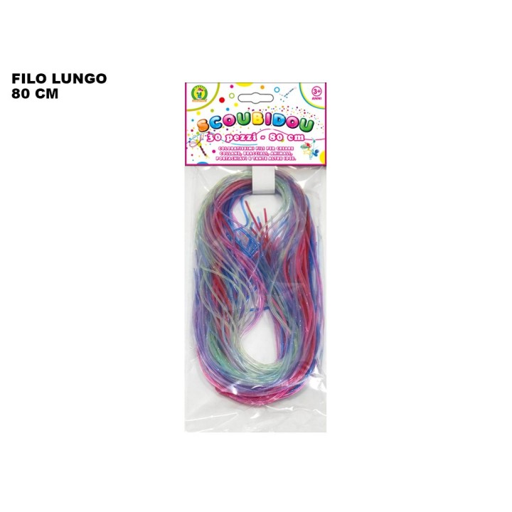 BT SCOUBIDOU GLITTER 30 PZ - CM 80