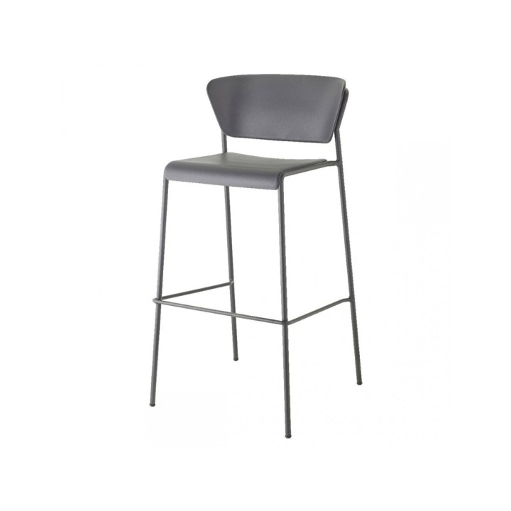 SCAB SGABELLO LISA ANTARCITE H.75 2881VA