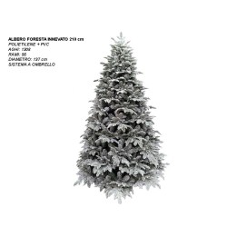 ALBERO FORESTA UMBRA INNEVATO CM 210