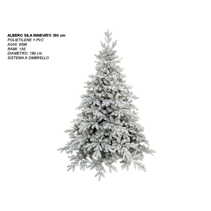 ALBERO SILA INNEVATO CM 300