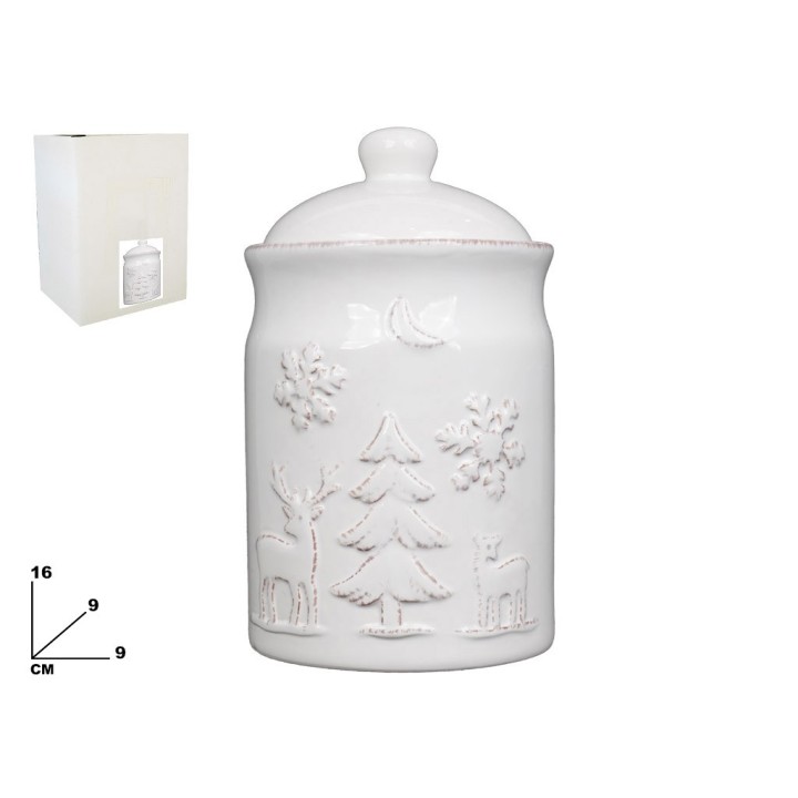 BARATTOLO NATALIZIO DECORATIVO