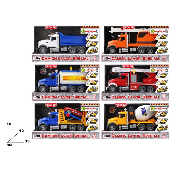 CAMION LAVORI SPECIALI CON SUONI