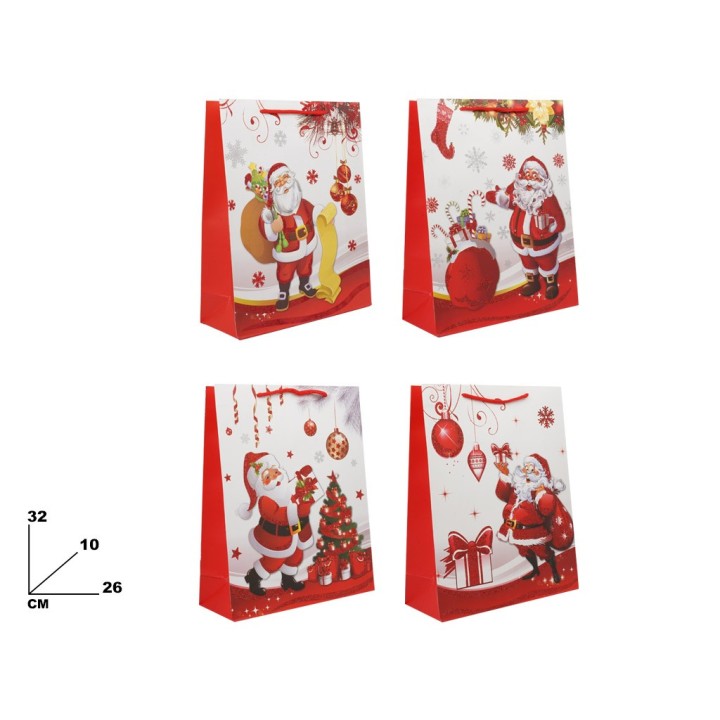 BUSTA NATALE 26*32*10CM