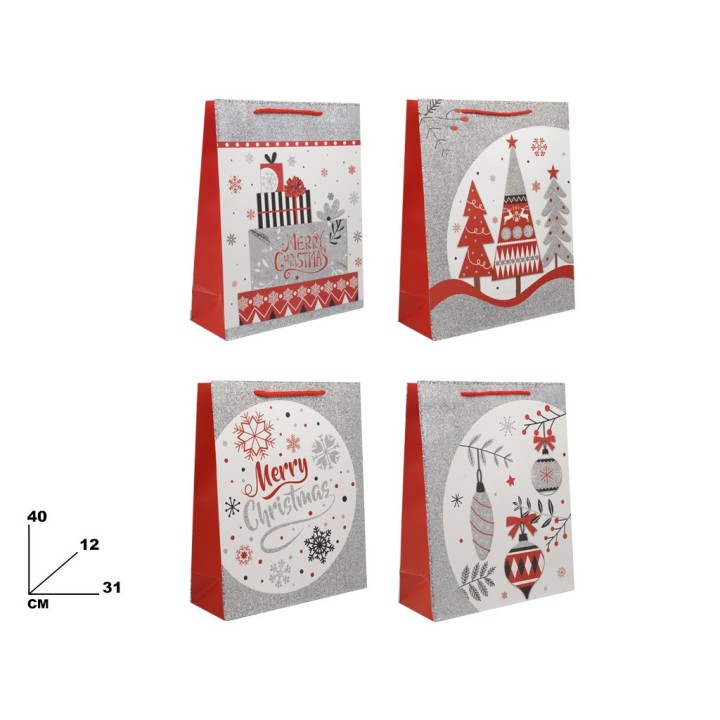 BUSTA NATALE 31*40*12CM