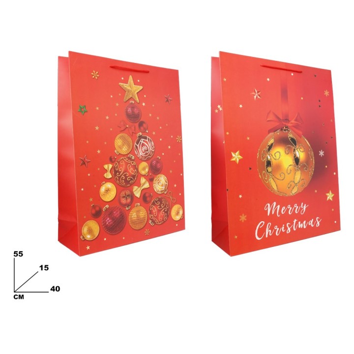 BUSTA NATALE 40*55*15CM