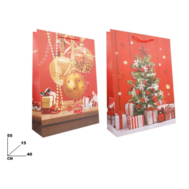 BUSTA NATALE 40*55*15CM