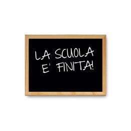 LAVAGNA NERA CORNICE NAT. 40X60