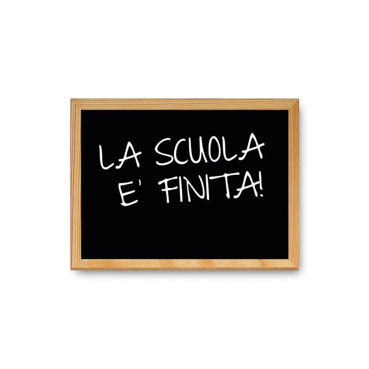 LAVAGNA NERA CORNICE NAT. 40X60