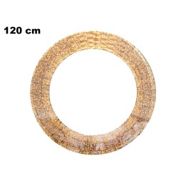CORONA LUMINOSA L/CALDA 120 CM 16800LED