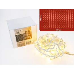 TENDA FAI DA TE 86 LED L/CALDA 110x100CM