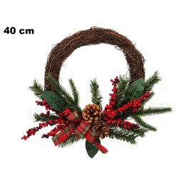 CORONA NATALIZIA 40 CM