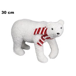 ORSO POLARE POLIESTERE CM 30