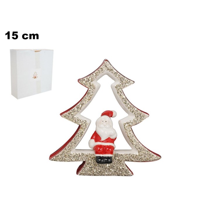 BABBO NATALE IN CERAMICA