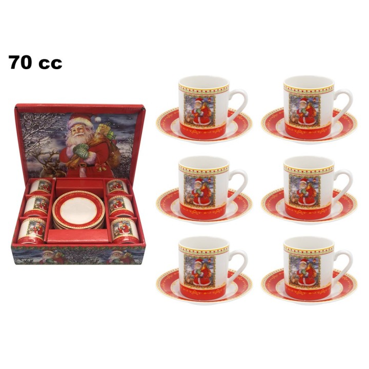 SET CAFFE' DECORATIVO NATALIZIO