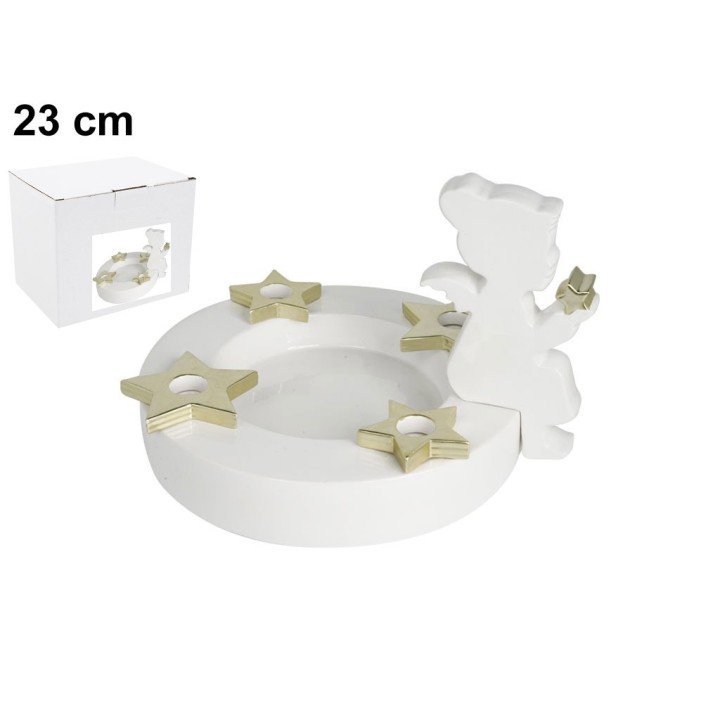 PORTACANDELA ANGELO CM 23