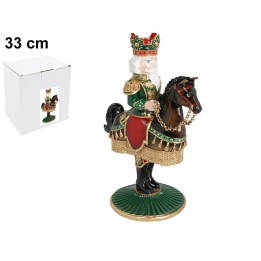 PORTACANDELA SCHIACCIANOCI SU CAVALLO