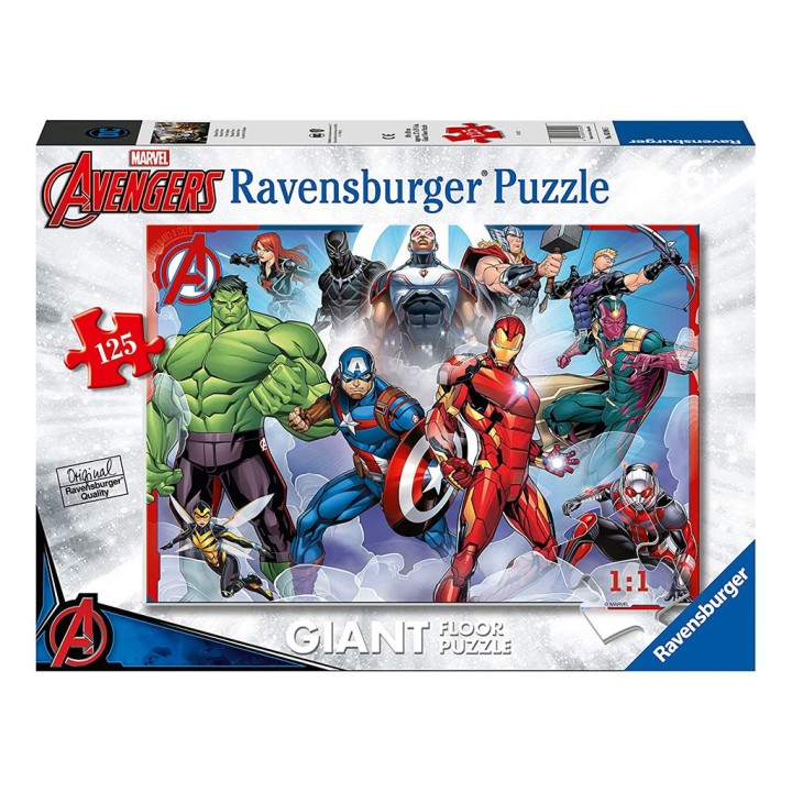 PUZZLE 125 GIANT PAVIMENTO AVENGERS