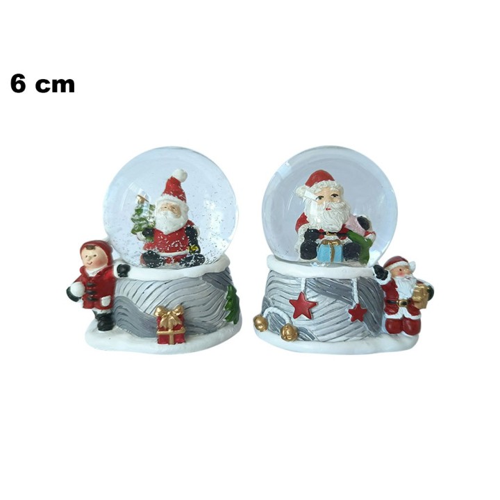 AMPOLLA CON BABBO NATALE 2 ASSORTITI