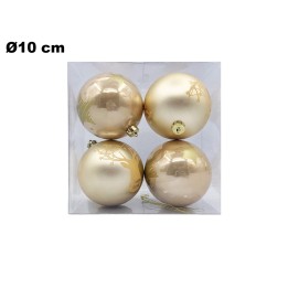SET 4 PALLINE NATALIZIE