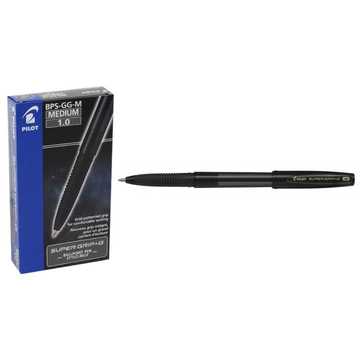 PILOT SFERA SUPERGRIP-G NERO M 1.0