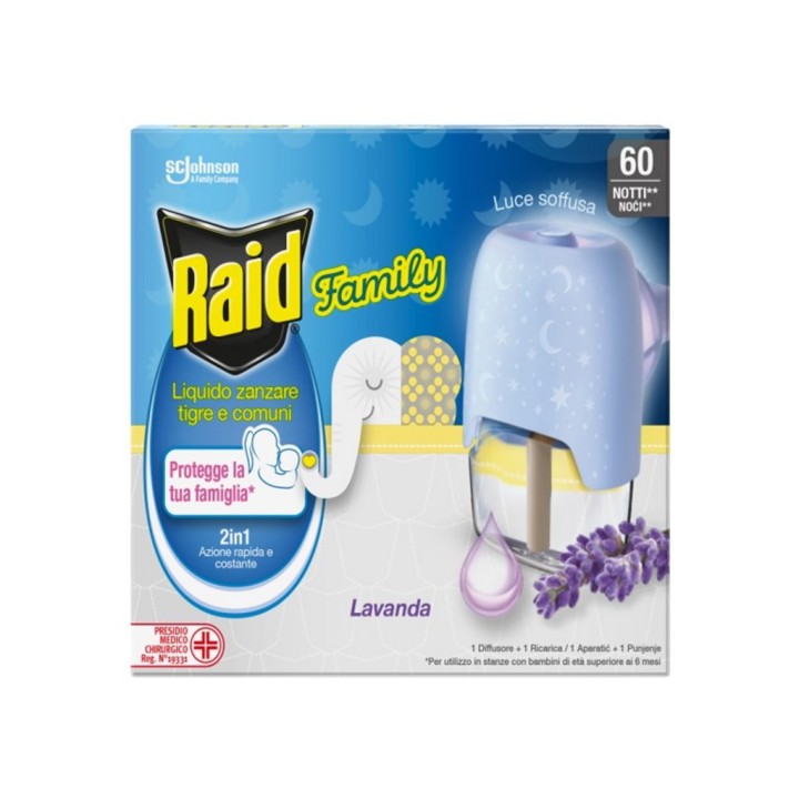 RAID LIQ ELETT. BASE FAMILY 60N 36ML