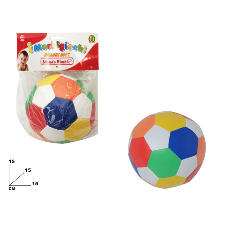 I MORBIGIOCHI PALLA SOFT MONDO BIMBI