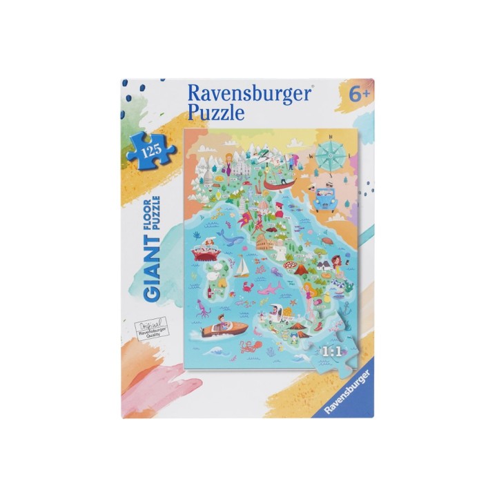 PUZZLE 125 GIANT MAPPA DELL'ITALIA