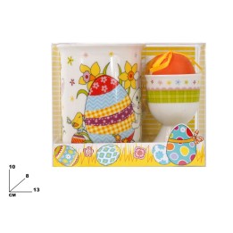 SET TAZZA CON UOVO DECORATIVI PASQUALI