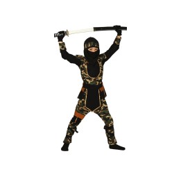 COSTUME COMMANDO NINJA BAMBINO 5-6 ANNI