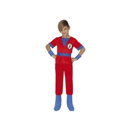 COSTUME GUERRIERO NINJA ROSSO 7-9 ANNI