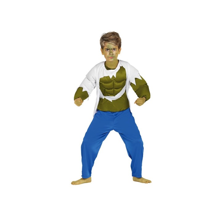 COSTUME FORZUTO VERDE BAMBINO 3-4 ANNI