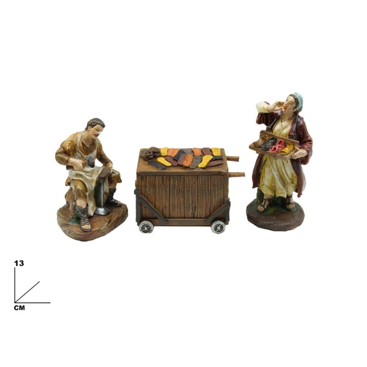 SET CALZOLAIO 3 PEZZI 13 CM