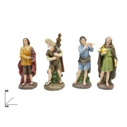 SET UOMINI CHE SUONANO 4 PEZZI 20 CM