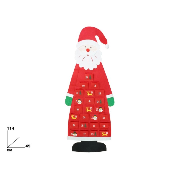 CALENDARIO DELL'AVVENTO IN TESSUTO