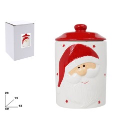 CONTENITORE DECORATIVO NATALIZIO 20 CM