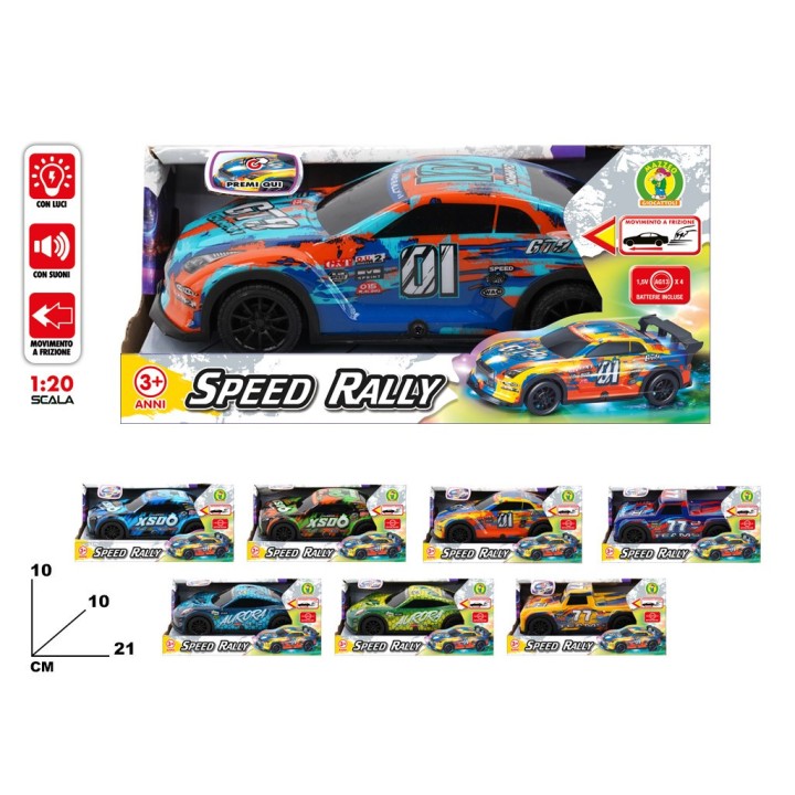 AUTO SPEED RALLY CON SUONI