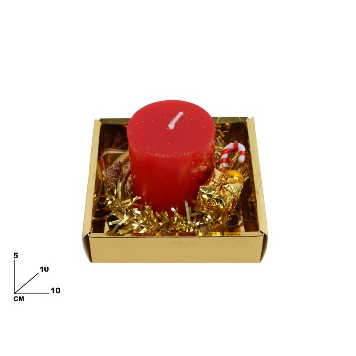 CANDELA NATALIZIA ROSSA
