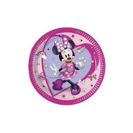 PIATTI CARTA MINNIE 20CM 8PZ