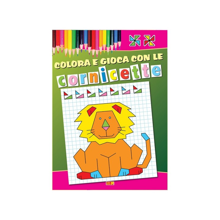 COLORA E GIOCA CON LE CORNICETTE