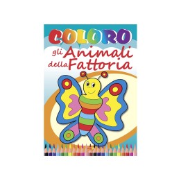 COLORO GLI ANIMALI DELLA FATTORIA
