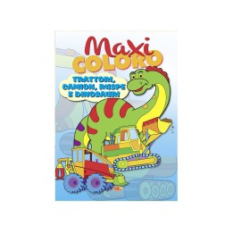 MAXI COLORO TRATTORI,CAMION,RUSPE,DINOSA